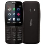 Nokia 210 Dual SIM, Opera Mini, Camera, Torch, FM Phone - Black